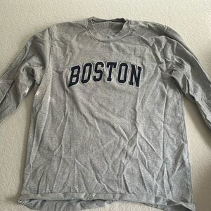 Brandy Melville oversized Boston longsleeve